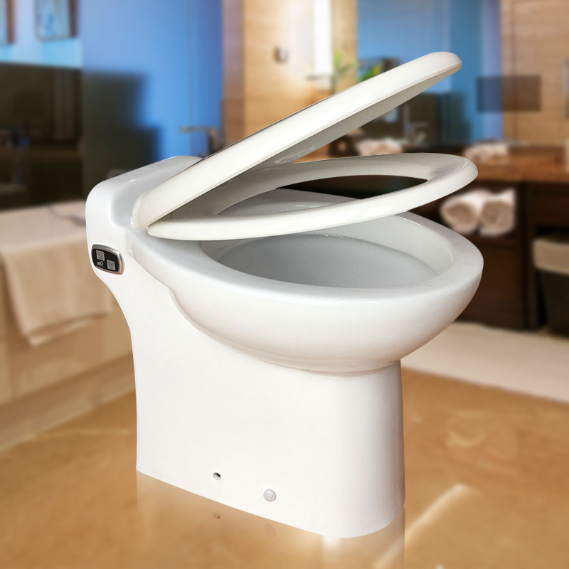 600W One Piece Macerator Toilet Bumuo ng Isang Banyo Kahit saan